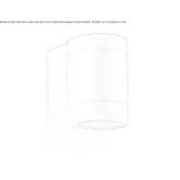 Aluminum LED outdoor wall lamp Schleben