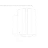 Outdoor wall lamp made of stainless steel Elzach