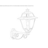 Zewnętrzna lampa ścienna z odlewanego ciśnieniowo aluminium Zotoluca