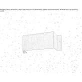 Copper outdoor wall lamp Cetina
