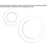 Outdoor wall lamp made of glass and aluminum Elberta