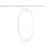 Outdoor LED wall lamp with tinted glass Borken