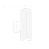 Outdoor wall lamp Coubert