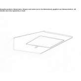 LED outdoor wall lamp in die-cast aluminum Hoerden