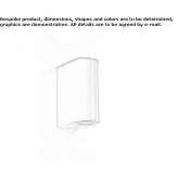 Outdoor LED wall lamp Lamie