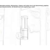 Outdoor wall lamp made of stainless steel Siracusa