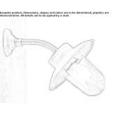 Metal outdoor wall lamp Besnate