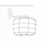 Outdoor wall lamp made of Murano glass Gittelde