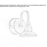 Metal outdoor wall lamp Cuango