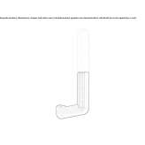 Zewnętrzna lampa ścienna LED z aluminium malowanego proszkowo Roitzsch