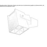 Regulowany kinkiet zewnętrzny LED Acoapa