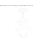 Outdoor polycarbonate ceiling lamp Balerno