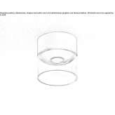Outdoor LED ceiling lamp Cogua