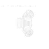 Outdoor ceiling lamp Jablonna