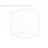 Aluminiowa lampa sufitowa zewnętrzna Kaarina