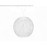Outdoor LED ceiling lamp Topas