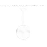 Outdoor LED ceiling lamp made of polyethylene Malansac