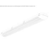 Outdoor LED ceiling lamp made of polycarbonate Kambah