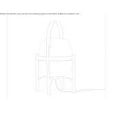 Zewnętrzna lampa stołowa LED ze szkła i aluminium Royuela