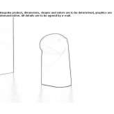 Lampa stołowa LED z polietylenu Narni