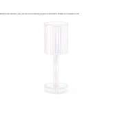 Glass outdoor table lamp Heestert