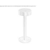 Metalowa lampa stołowa LED do użytku zewnętrznego Peshtigo