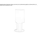 Outdoor LED table lamp made of polyethylene Videm