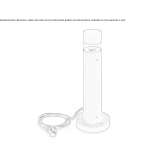 Aluminiowa lampa stołowa zewnętrzna LED Gorron