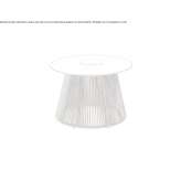 Wireless floor lamp made of natural fiber Desio