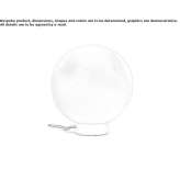 LED floor lamp made of polyethylene Malansac
