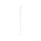 Lampa podłogowa LED ze szkła i aluminium Urbana
