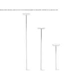 Aluminum LED floor lamp Stanesti