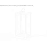 Floor lamp made of glass and metal Kaarina