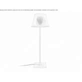 Tekstylna lampa podłogowa LED Century