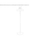 Lampa podłogowa LED z tkaniny Stanley