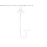 LED fabric floor lamp Stanley