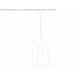 Zewnętrzna szklana lampa wisząca Kaarina