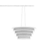 Drewniano-metalowa lampa wisząca zewnętrzna Wanakah
