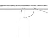 Plastic outdoor hanging lamp Banstead