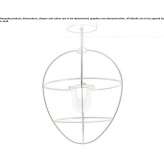 Aluminum outdoor hanging lamp Drebkau