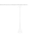 LED outdoor pendant lamp made of die-cast aluminum Mesia