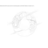 Zewnętrzna lampa wisząca na kablu Livenka