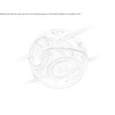 Outdoor lamp hanging on a cable Livenka