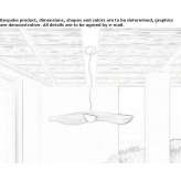 Outdoor LED hanging lamp made of maple wood Zubri