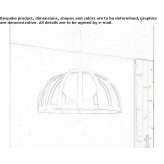 Outdoor LED hanging lamp made of polyethylene Melida