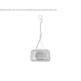 Outdoor hanging lamp made of synthetic fiber Jacmel