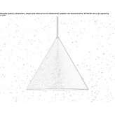 Brass outdoor hanging lamp Crodo