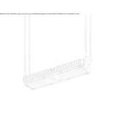 Outdoor LED hanging lamp made of glass and aluminum Heumen