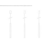 Metalowa lampa wisząca zewnętrzna LED Usini