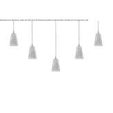 Handmade resin outdoor hanging lamp Merate